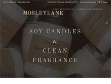 Tablet Screenshot of mosleylane.com